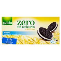 Biscoito Importado Twins Cacau Baunilha Gullon 210G Sem Açúcar