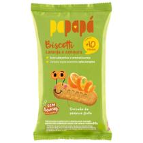 Biscoito Infantil Organico Sabor Laranja e Cenoura Papapá 60g