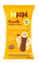 Biscoito Infantil Papapa Biscotti Com Banana E Cacau 60g Biscoito Infantil Papapa Biscotti Com Banana E Cacau 60g