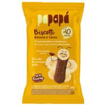 Biscoito Infantil Papapá Zero Açúcar Banana e Cacau 60g