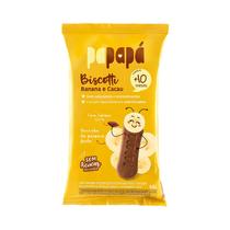 Biscoito Infantil Papapá Zero Açúcar Banana e Cacau 60g Biscoito Infantil Papapá Zero Açúcar Banana e Cacau 60g