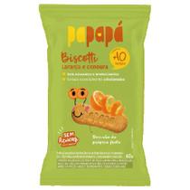Biscoito Infantil Papapá Zero Açúcar Laranja e Cenoura 60g