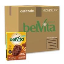 Biscoito Integral Belvita Cacau e Cereais Kit 36 caixas 75g Biscoito Integral Belvita Cacau e Cereais Kit 36 caixas 75g