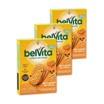 Biscoito Integral Belvita Mel E Cacau Kit 3 Caixas 75G