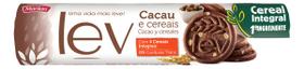 Biscoito Integral Cacau Cereais Marilan Lev Pacote 150g