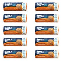 Biscoito Integral Linea Laranja Cenoura Kit 10 Pacotes 100g