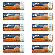Biscoito Integral Linea Laranja Cenoura Kit 10 Pacotes 100G