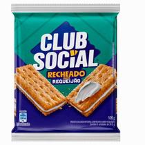 Biscoito Integral Recheado Sabor Requeijão Club Social 106g