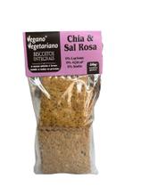 Biscoito integral vegano chia 50gm Biscoito integral vegano chia 50gm