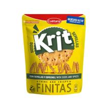 Biscoito Krit Finitas 150g - Cuétara Espanha cor:biscoito salgado com sementes Biscoito Krit Finitas 150g - Cuétara Espanha cor:biscoito salgado com sementes
