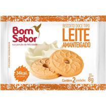 Biscoito leite bom sabor sachê 8g c/ 50 unidades