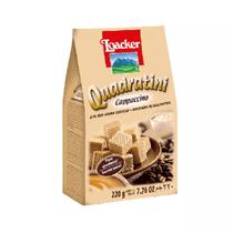 Biscoito LOACKER Quadratini Cappuccino 110g