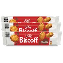 Biscoito Lotus Biscoff Sandwich Recheado Kit 3 pacotes 110g