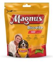 Biscoito Magnus Mix Petisco Saboroso Cães Alimento Ração 1kg