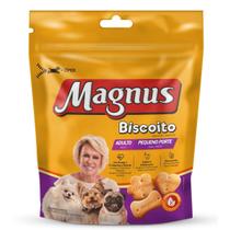 Biscoito magnus para cães pequenas raças petisco pet ração canina 1kg alimento premium