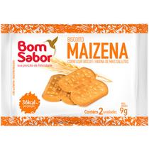 Biscoito maizena bom sabor sachê 9g c/ 180 unidades