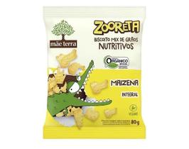 Biscoito Maizena Integral Vegano Zooreta Mãe Terra 80g