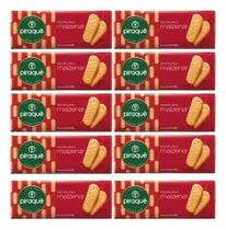 Biscoito Maizena Piraquê Pacote 175G Kit Com 10 Un.