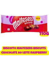 Biscoito maltesers raspberry chocolate ao leite 110g