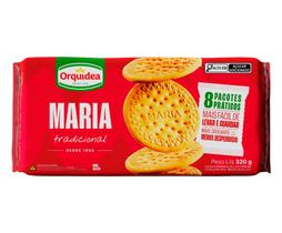 Biscoito Maria Orquídea 320g Biscoito Maria Orquídea 320g