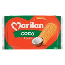Biscoito Marilan Coco 350g - Embalagem com 24 Unidades Biscoito Marilan Coco 350g - Embalagem com 24 Unidades