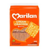 Biscoito Marilan Cream Cracker 300g - Embalagem com 24 Unidades