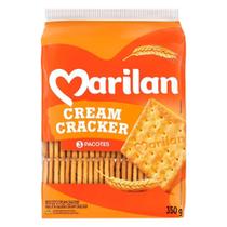 Biscoito Marilan Cream Cracker 350g - Embalagem com 27 Unidades