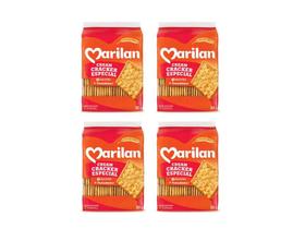 Biscoito Marilan Cream Cracker 350g Kit 4 Unidades
