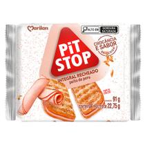 Biscoito Marilan Pit Stop Integral Recheado Sabor Peito de Peru 91g