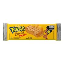 Biscoito Marilan Teens Biscuit Recheado Paçoca 37g - Embalagem de 84 Unidades