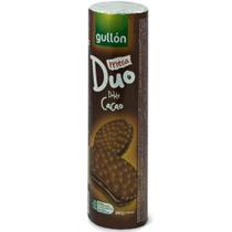 Biscoito Mega Duo Double Cacao Recheado Gullón 500g - Importado Espanha