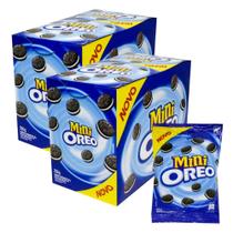 Biscoito Mini Oreo Kit 2 caixas com 10x35g 350g cada caixa