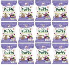 Biscoito Mini Puffs Snack Amora E Beterraba 12x15g Nhamimami