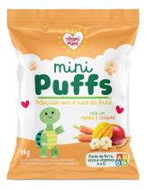 Biscoito Mini Puffs Snacks Manga E Cenoura 15g - Nhami Mami