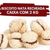 Biscoito Nata Recheada com Goiabada Caixa com 2 kg - Petit Four