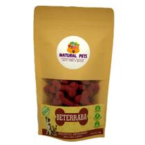Biscoito natural e artesanal para cães e gatos - sabor beterraba