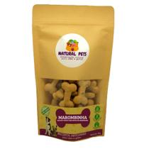 Biscoito natural e artesanal para cães e gatos - sabor marombinha (batata doce)