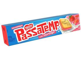 Biscoito Nestlé Passatempo Recheado Morango 130g