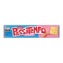 Biscoito Nestlé Passatempo Recheado Morango Pacote 130g - Embalagem com 70 Unidades