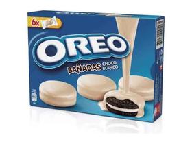 Biscoito oreo cobertura chocolate branco 246G - Importado Biscoito oreo cobertura chocolate branco 246G - Importado