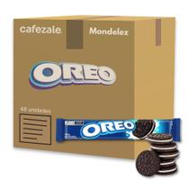 Biscoito Oreo Recheado Baunilha Tradicional Kit 48Un De 90G