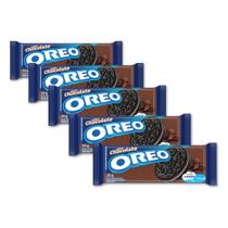Biscoito Oreo Recheado Chocolate Individual Kit 5un de 36g