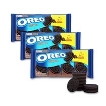 Biscoito Oreo Recheado Chocolate Kit 3 packs de 144g Biscoito Oreo Recheado Chocolate Kit 3 packs de 144g