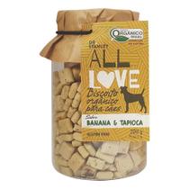 Biscoito Orgânico All Love Gluten Free Banana & Tapioca para Cães - 200 g