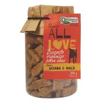 Biscoito Orgânico All Love Goiaba & Maça para Cães - 200 g