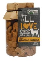 Biscoito Orgânico Cães Maracujá E Camomila All Love 200G