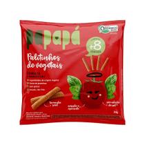 Biscoito Orgânico Infantil Papapá Palitinhos de Vegetais BABY ROO Tomate e Manjericão 20g