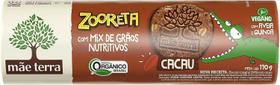 Biscoito Orgânico Mãe Terra Zooreta Cacau 110G