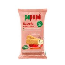 Biscoito Papapá Sem Açúcar Sabor Maçã e Canela - 60g