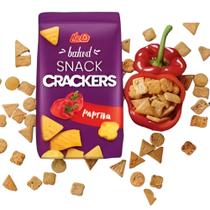 Biscoito Paprica Baked Snack Crackers Nefis 100g Importado